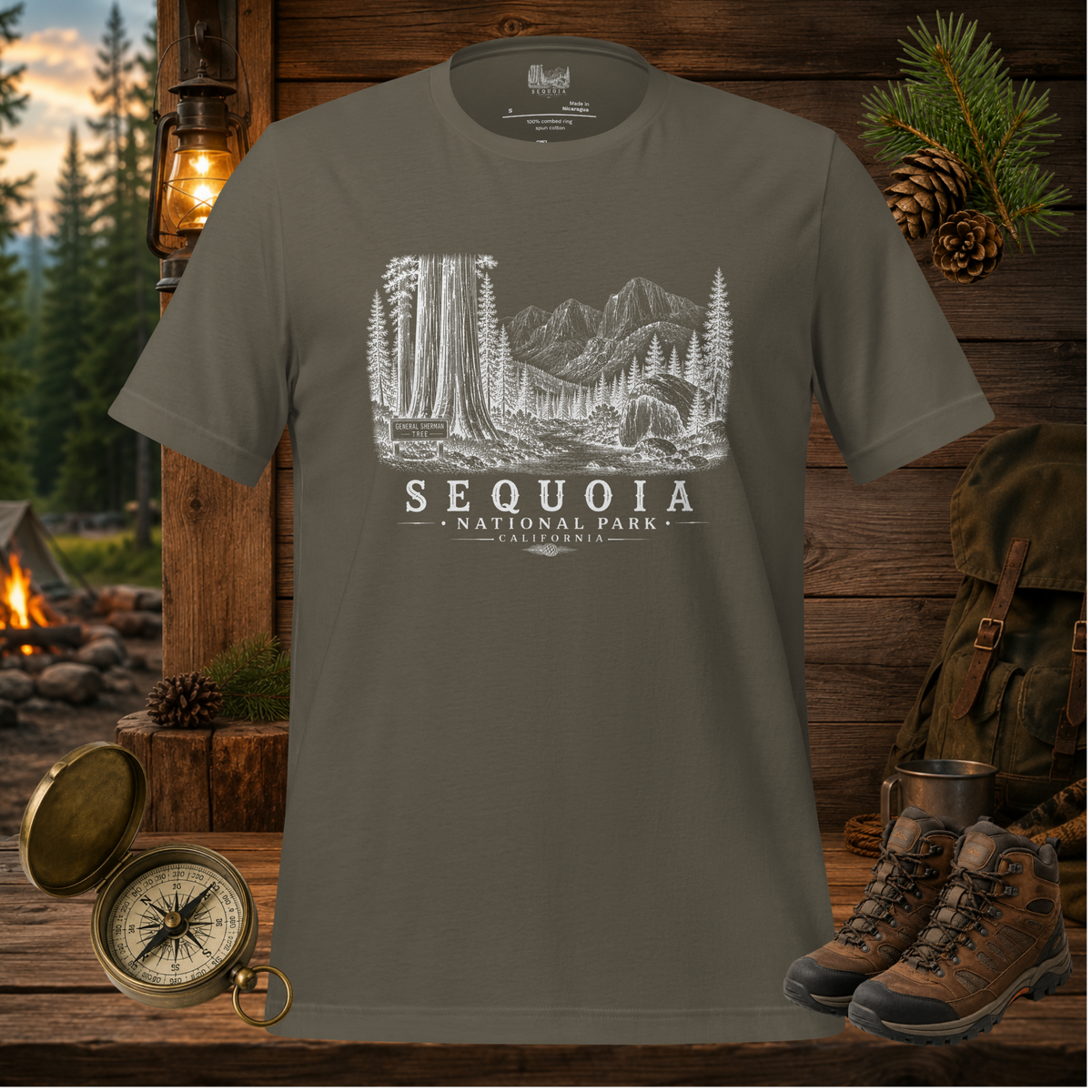 Sequioa National Park - California - Sketch Collection
