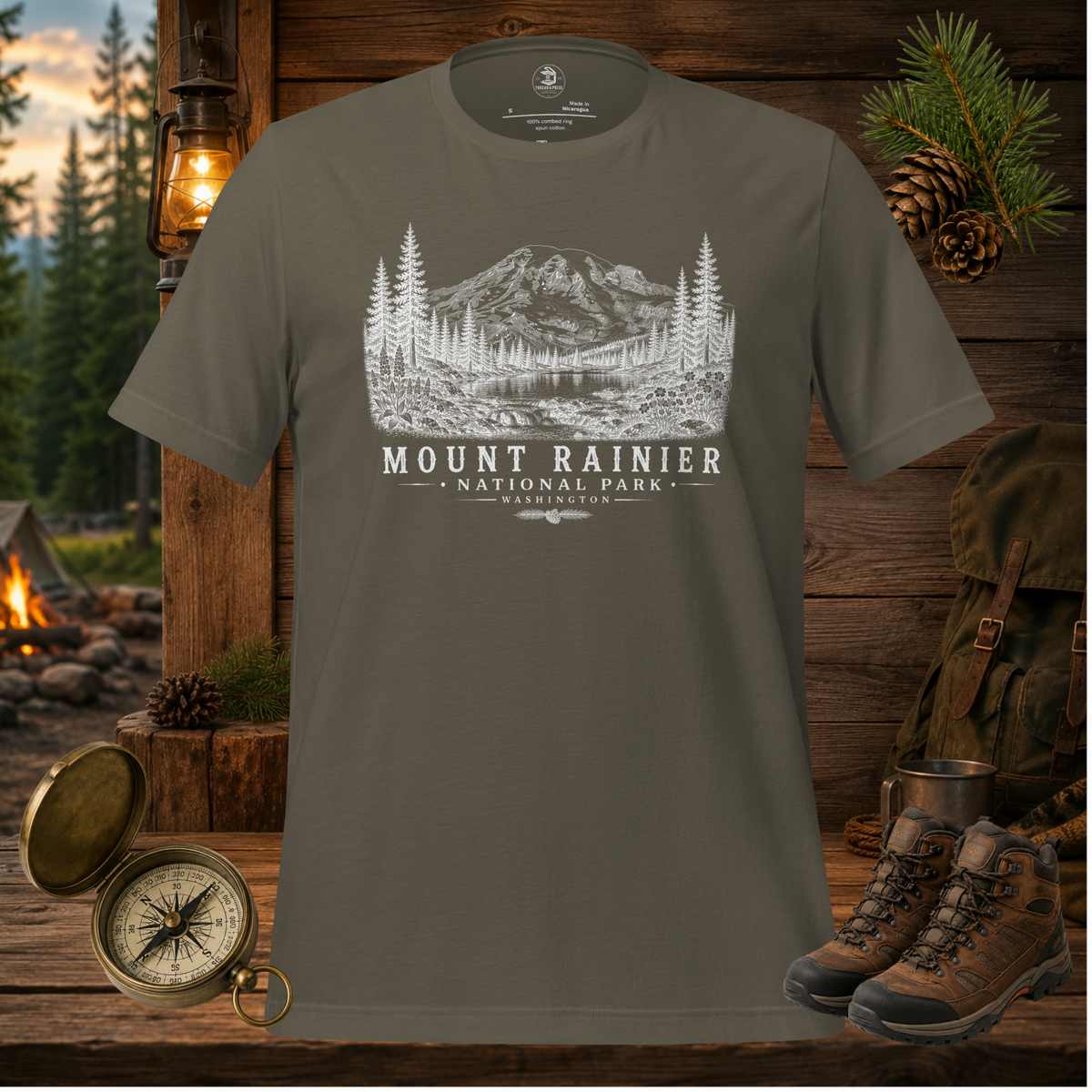 Mount Rainer National Park - Washington - Sketch Design