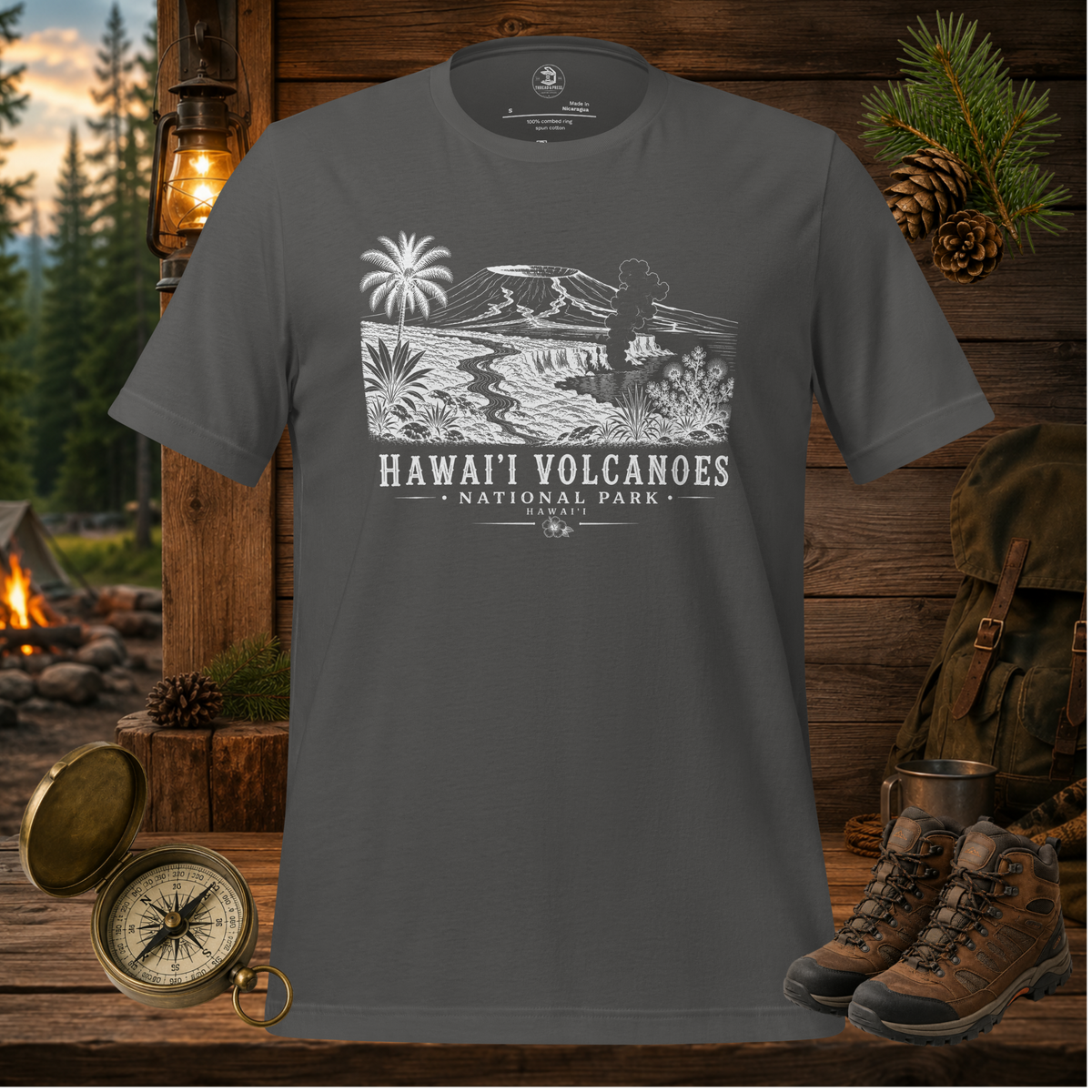 Hawaii Volcanoes National Park - Sketch Collection