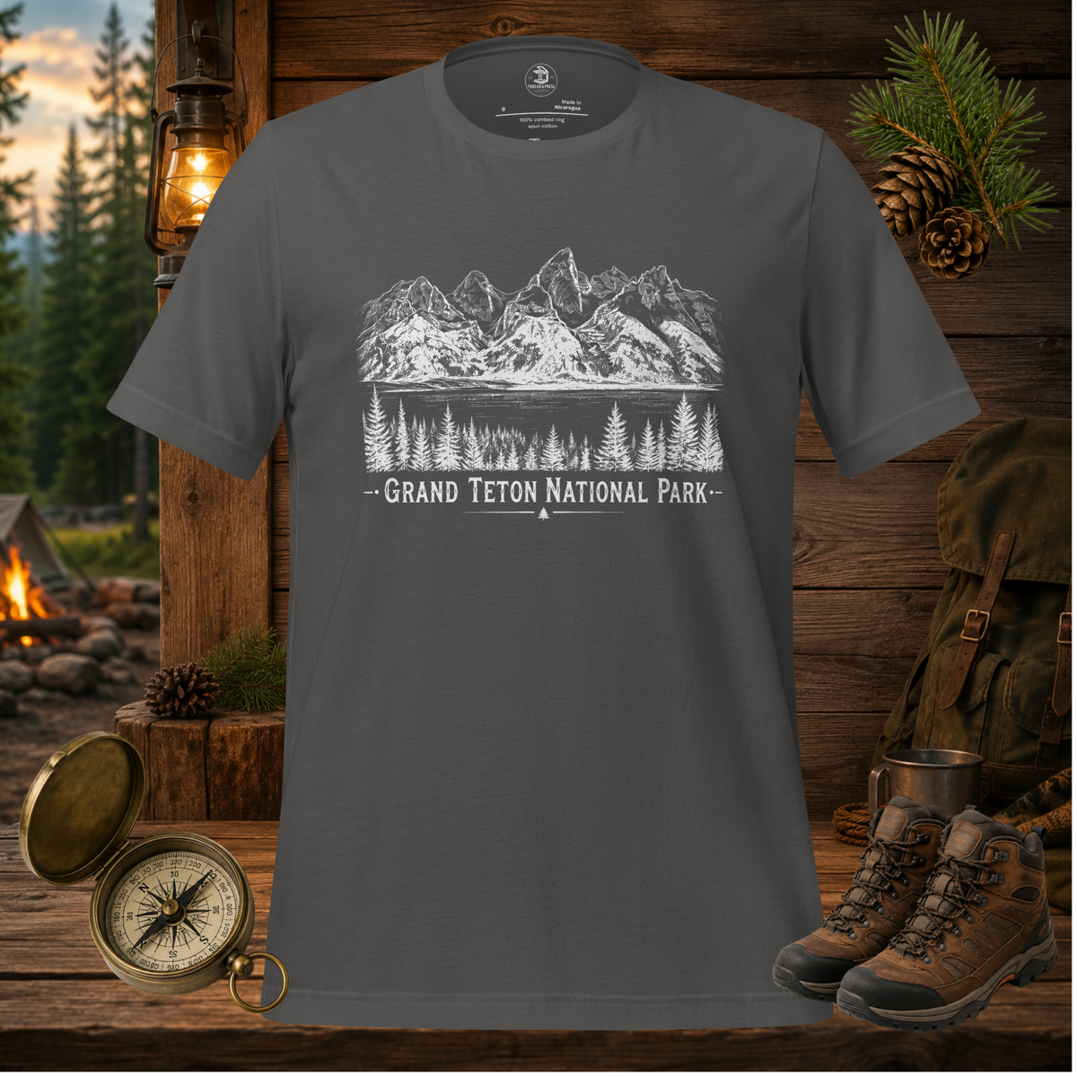 Grand Teton National Park - Wyoming - Sketch Collection